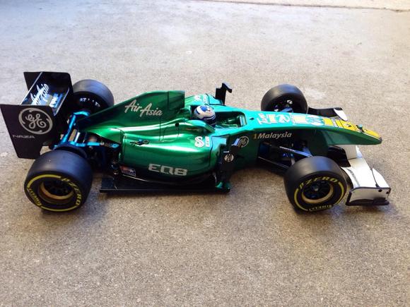 Side picture of my new Tamiya F104v2