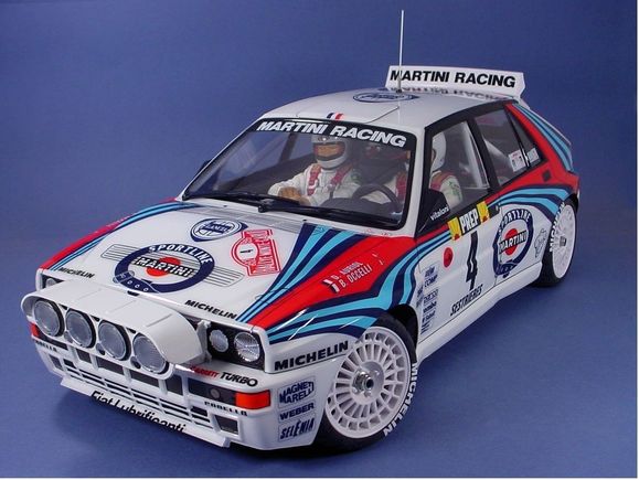 1992 Lancia Martini Delta HP Integrale Monte Carlo Winner driven by the French duo Didier Auriol and Bernard Occelli.