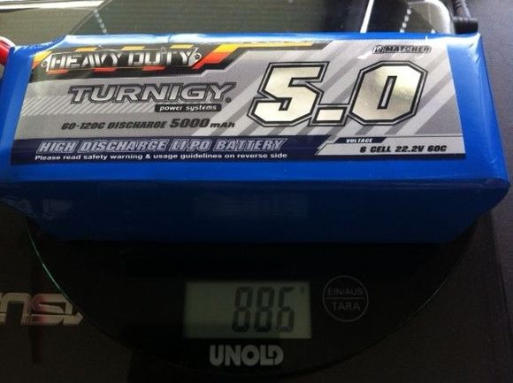 Turnigy HD 6S 5.0Ah 60-120C