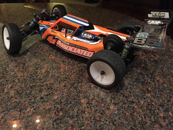 Fresh JConcepts Finnisher Body.  Thanks to my sole sponsor Upgrade RC for the sweet decals