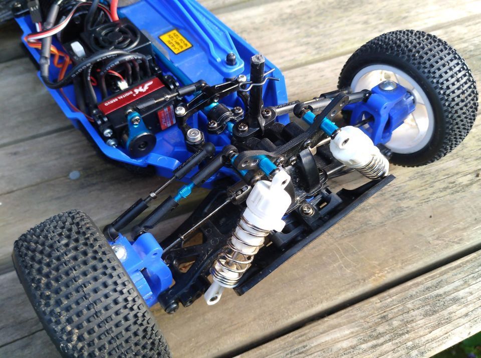 Cuscinetti Hop-up TAMIYA Set Completo Cuscinetti Per TAMIYA TT02B - 16 Dadi In Gomma/metallo, Upgrade Per Modellini 1:10 Cuscinetti Metallo/gomma - Foto 2