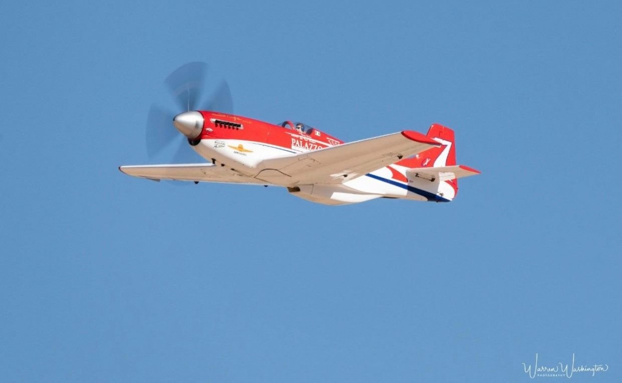 CARF P51 Voodoo RENO Racer powererd by a KOLM 230 3cyl. inline - RCU Forums