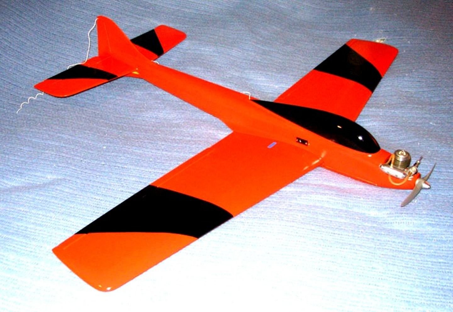 Rare Baby Birdie 1/2A RC Model Airplane Kit by Global Quality Kits For