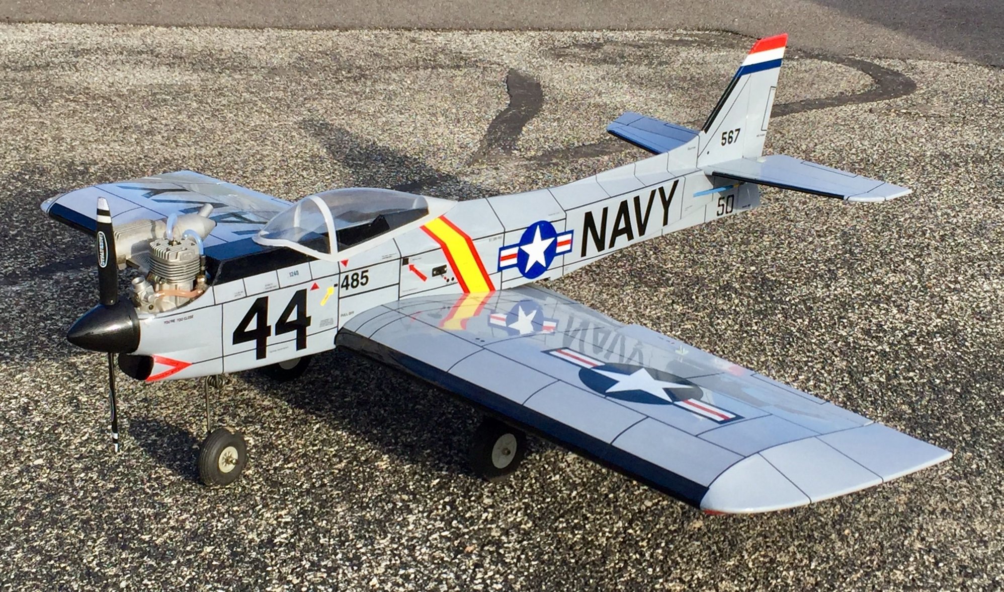 contender rc plane