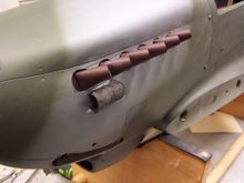 Here is scoop sending cooling air to carb