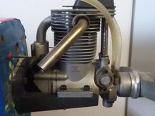 Nice clean YS-120 with pump for your next plane with lots of power.