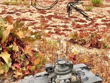M60A2 engaging an Abrams at long range. Abrams is circled in black. 