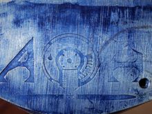 Had this engine for years but never saw this, it is very lightly stamped.