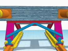 End Stop Buffer front view