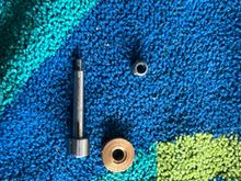 The pins prior to machining