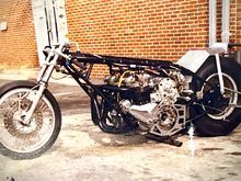 Bike was featured in the November 1988 issue of Iron Horse Magazine. Fully 10 years after initial build.
     