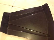 First mold half done.