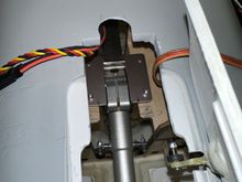 Semicircle relief cut / ground into rear of opening to allow the wheel to clear front of opening.