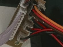This circuit board connect to the control unit (MFU). 