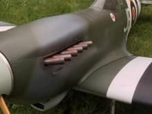 Merlin round pipes on TopRC Spitfire