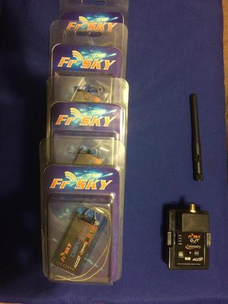 Frsky D8R-II Plus receivers
DJT 2.4 Module