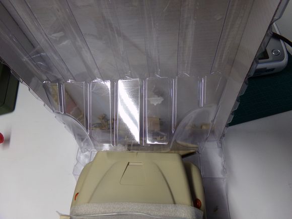 All of the accessories for the Maxxpro came out of the baggie they were in and were floating around inside the plastic packaging.  Luckily none broke.