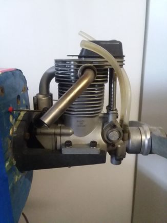 Nice clean YS-120 with pump for your next plane with lots of power.