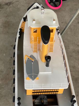 Overhead shot, hatch removed