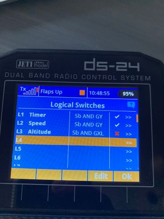 Both timer and speed being triggered with a tilt forward.