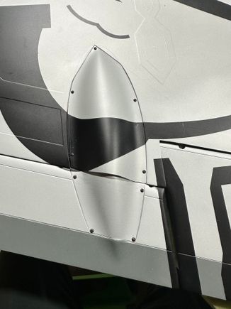 I used different screws than the supplied, this fit nice and have a rounded head.