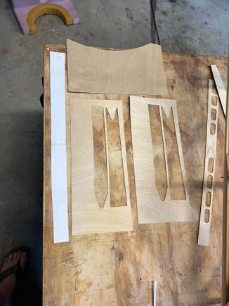 Here's the 113 pattern and scrounged wood