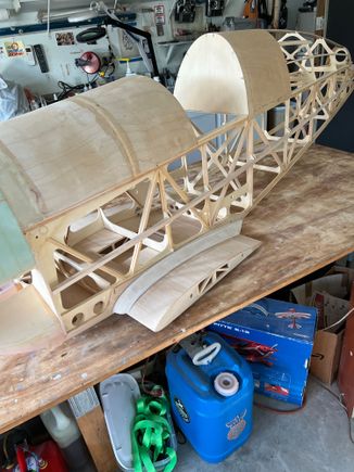 Ready for finish glassing and paint