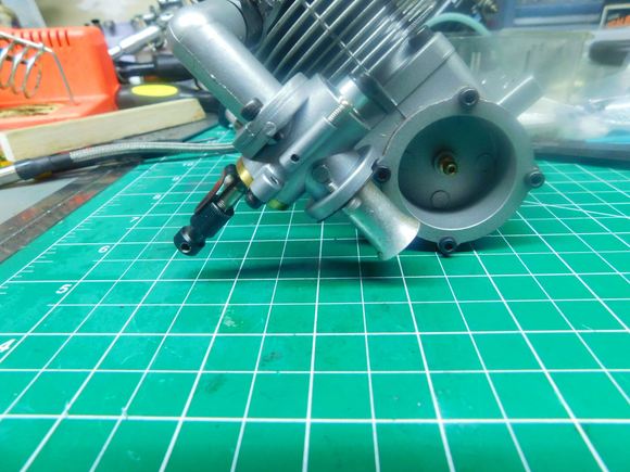 I had a velocity stack that is a perfect fit.