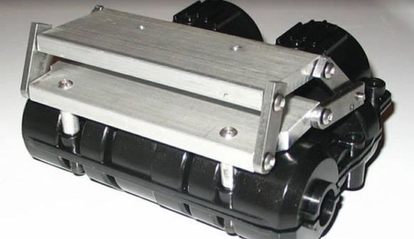 The brilliant Daryl Turner engineered 1/16 Tamiya Leopard 2A6 lift deck device.