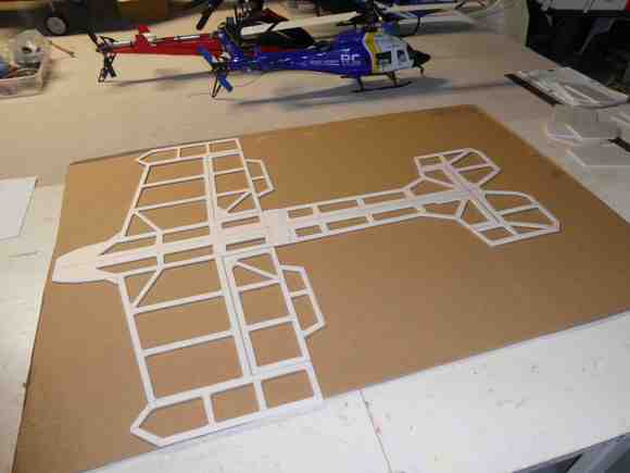 New frame cut out.