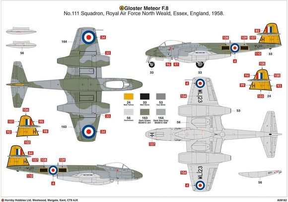 Proposed colour scheme