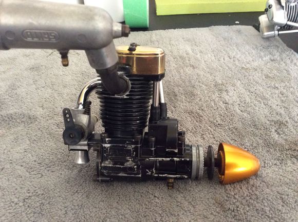 Saito 56 GK with GK spinner nut