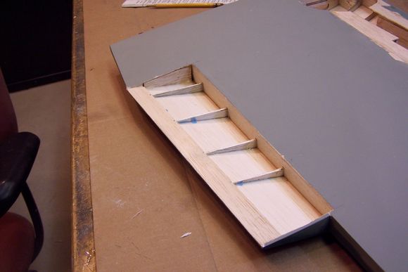 Cut off the bottom sheeting.