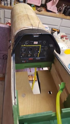 I had to install instrument panel in order to install the shroud.