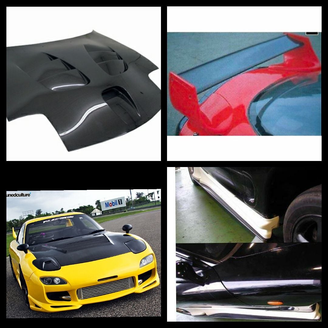 Exterior Body Parts - WTB Various authentic aftermarket body parts - New or Used - 1993 to 2002 Mazda RX-7 - Rockwall, TX 75032, United States