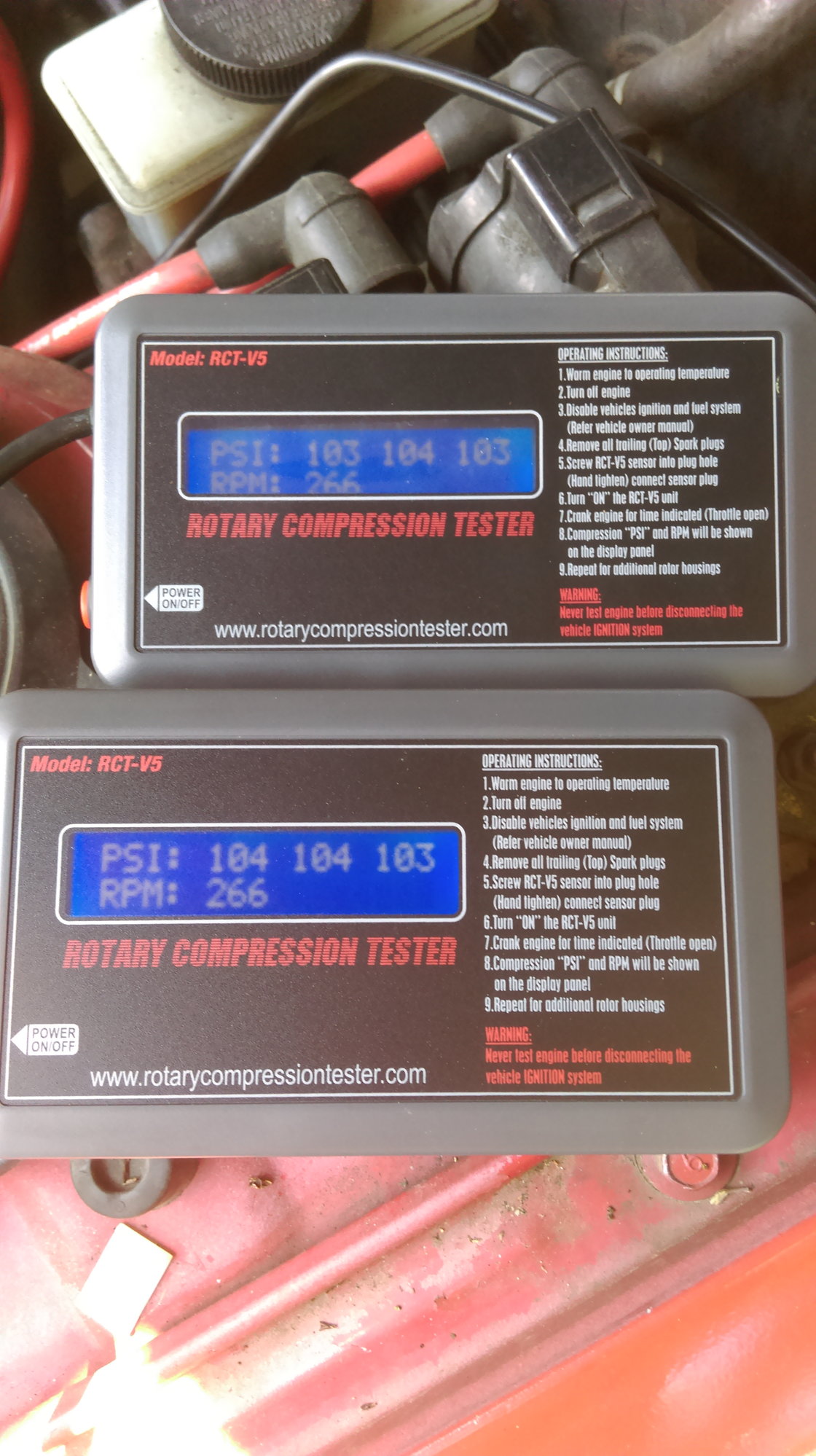 Rx8 deals compression test