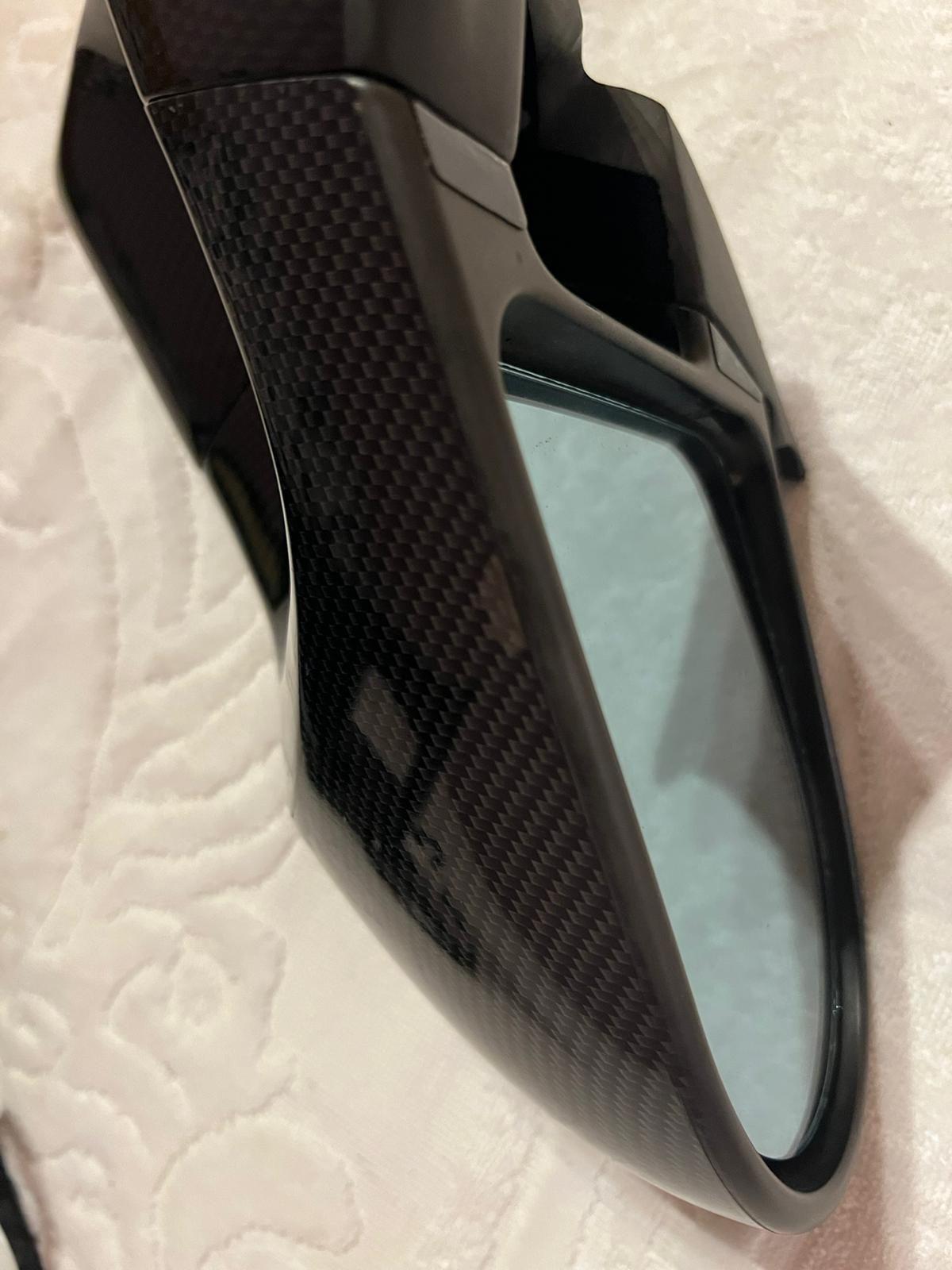 Exterior Body Parts - Genuine Ganador Wing Mirrors - Carbon Effect - Used - 1992 to 2002 Mazda RX-7 - London HA27DY, United Kingdom
