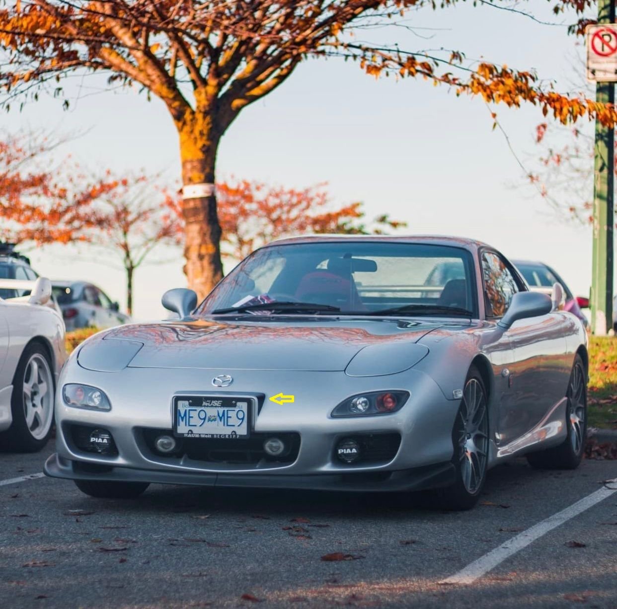 Accessories - Moosestache  - FD '99 Spec Bumper Fat Lip Disguise Sticker - Test Proto-type - New - 1999 to 2003 Mazda RX-7 - Richmond, BC V7C 2R, Canada