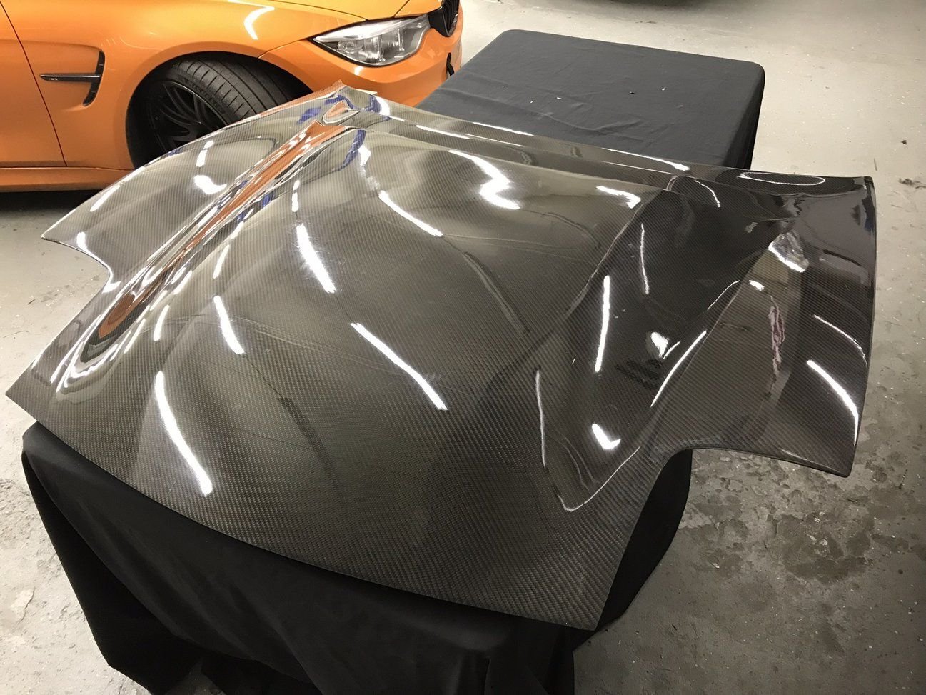 Exterior Body Parts - Tech2 motorsports FD 2JZ swap carbon fiber hood-Local Pickup Only - New - 1993 to 2002 Mazda RX-7 - Spokane, WA 99202, United States