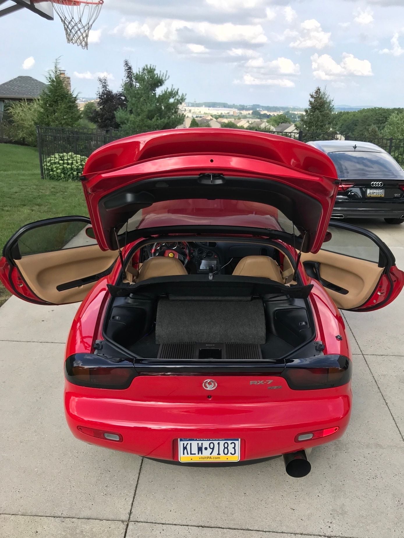 1993 Mazda RX-7 - 1993 Rx-7 LHD 5sp - Perfectly Modded - Base with Leather - Excellent Condition - Used - VIN 1993 Rx-7 VR - 50,828 Miles - Other - 2WD - Manual - Coupe - Red - Allentown, PA 18031, United States