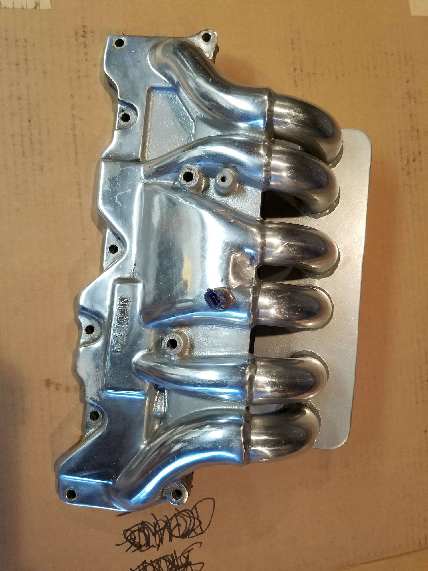 Engine - Intake/Fuel - *Custom* N/A 20B Intake Manifold, *Custom* LS1 Coils Kit; GM TPS; 20B Engine Harness - Used - 1993 to 1999 Mazda RX-7 - Chicago, IL 60630, United States