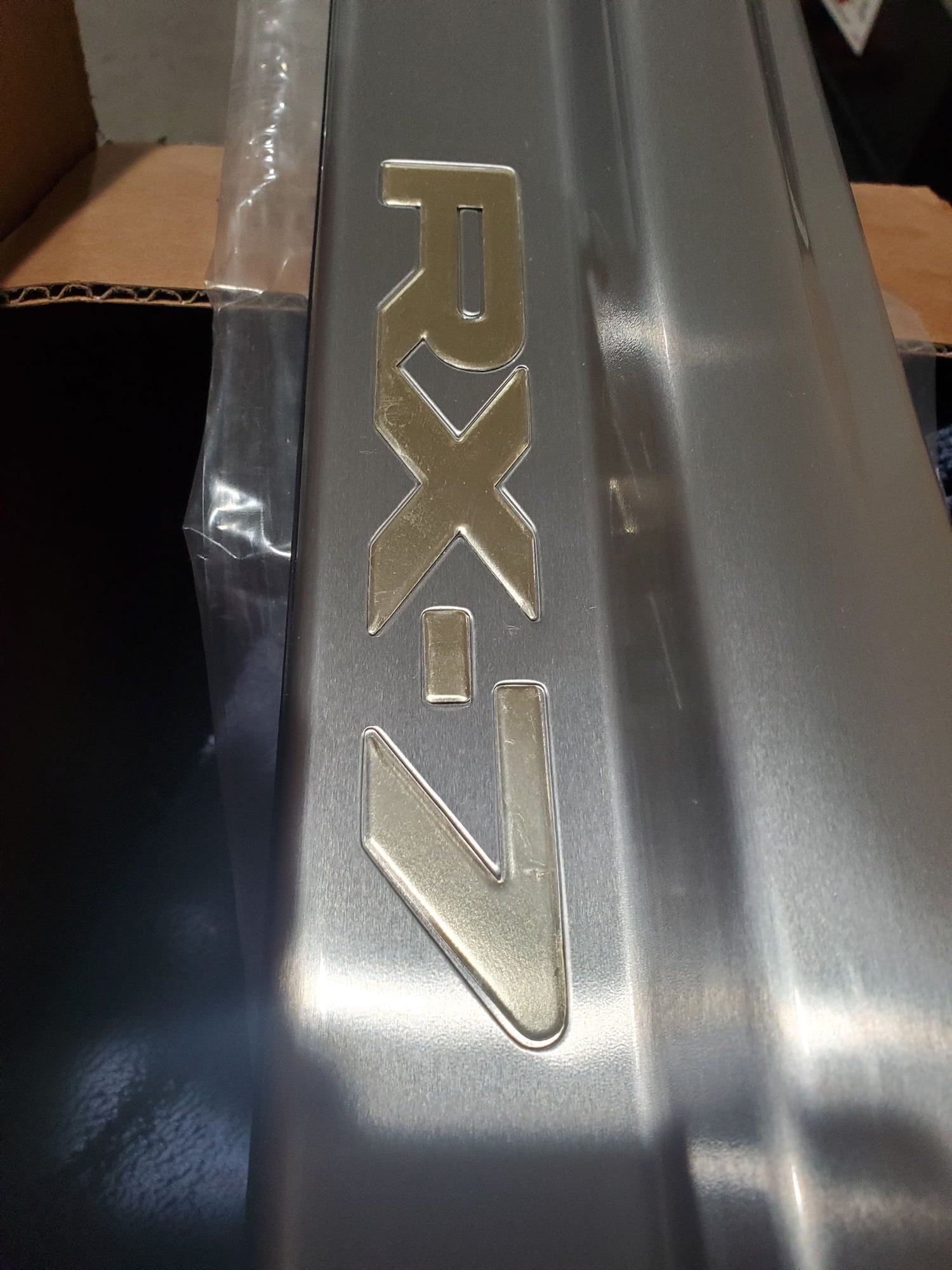 Interior/Upholstery - BNIB oem stainless steel side sills - New - 1993 to 1995 Mazda RX-7 - Desert Hot Springs, CA 92240, United States