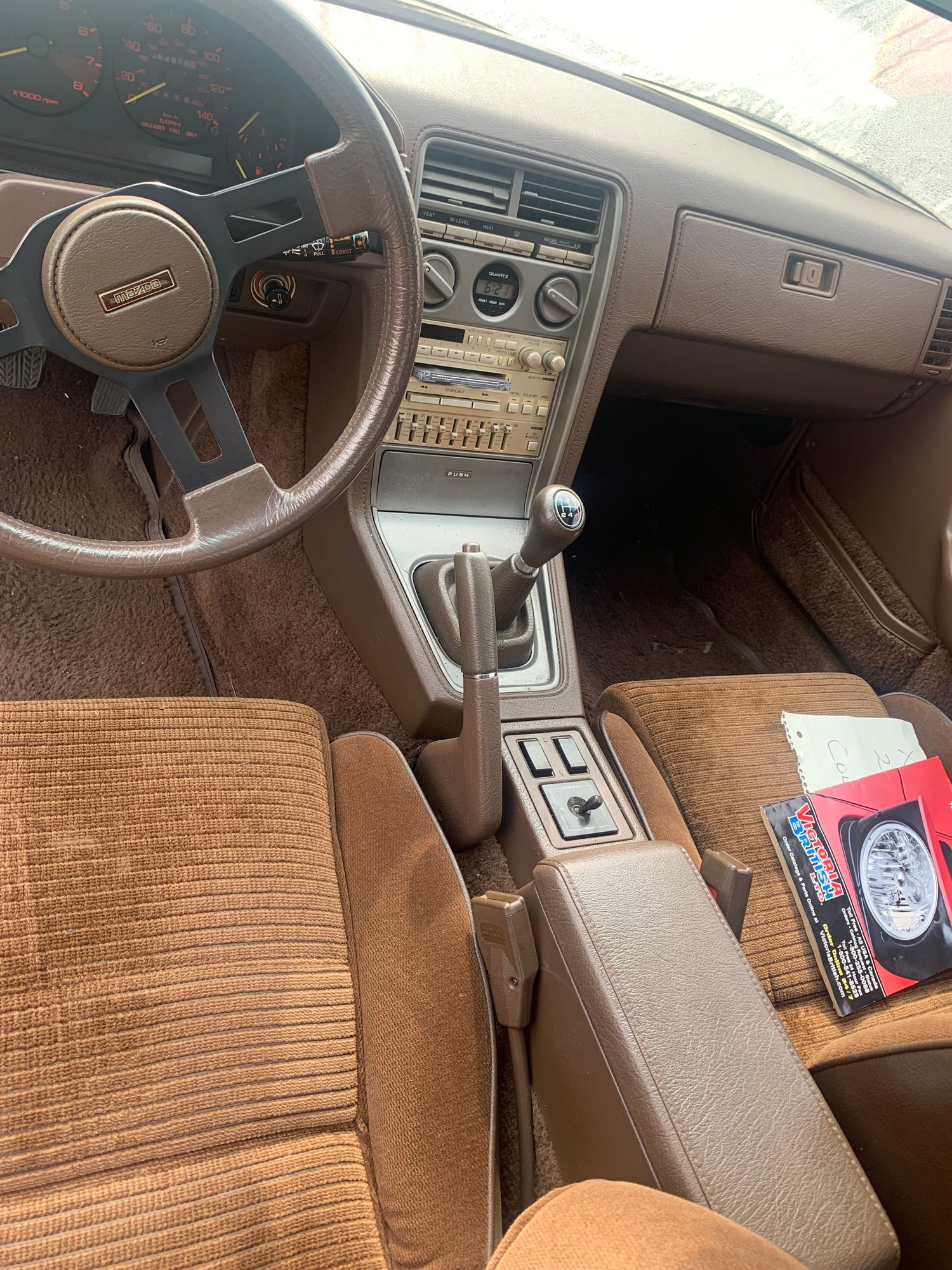 1985 Mazda RX-7 - 1985 Mazda RX7 - Used - VIN Jm1fb3326f0886045 - 64,000 Miles - 2WD - Manual - Hatchback - Brown - Columbus, OH 43123, United States