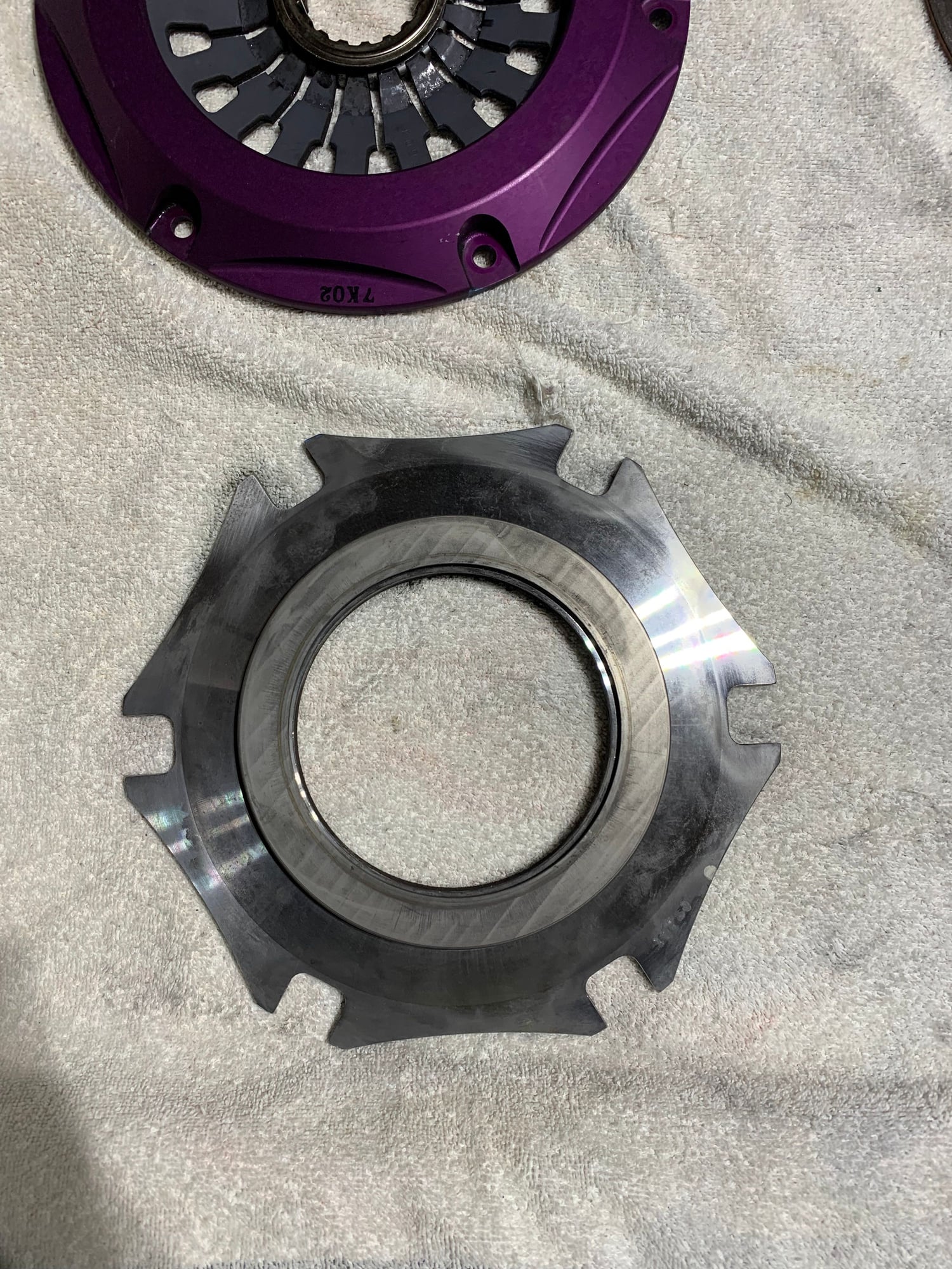 Drivetrain - Barely used Exedy Twin disc clutch - Used - 1993 to 2001 Mazda RX-7 - Chicago, IL 60657, United States