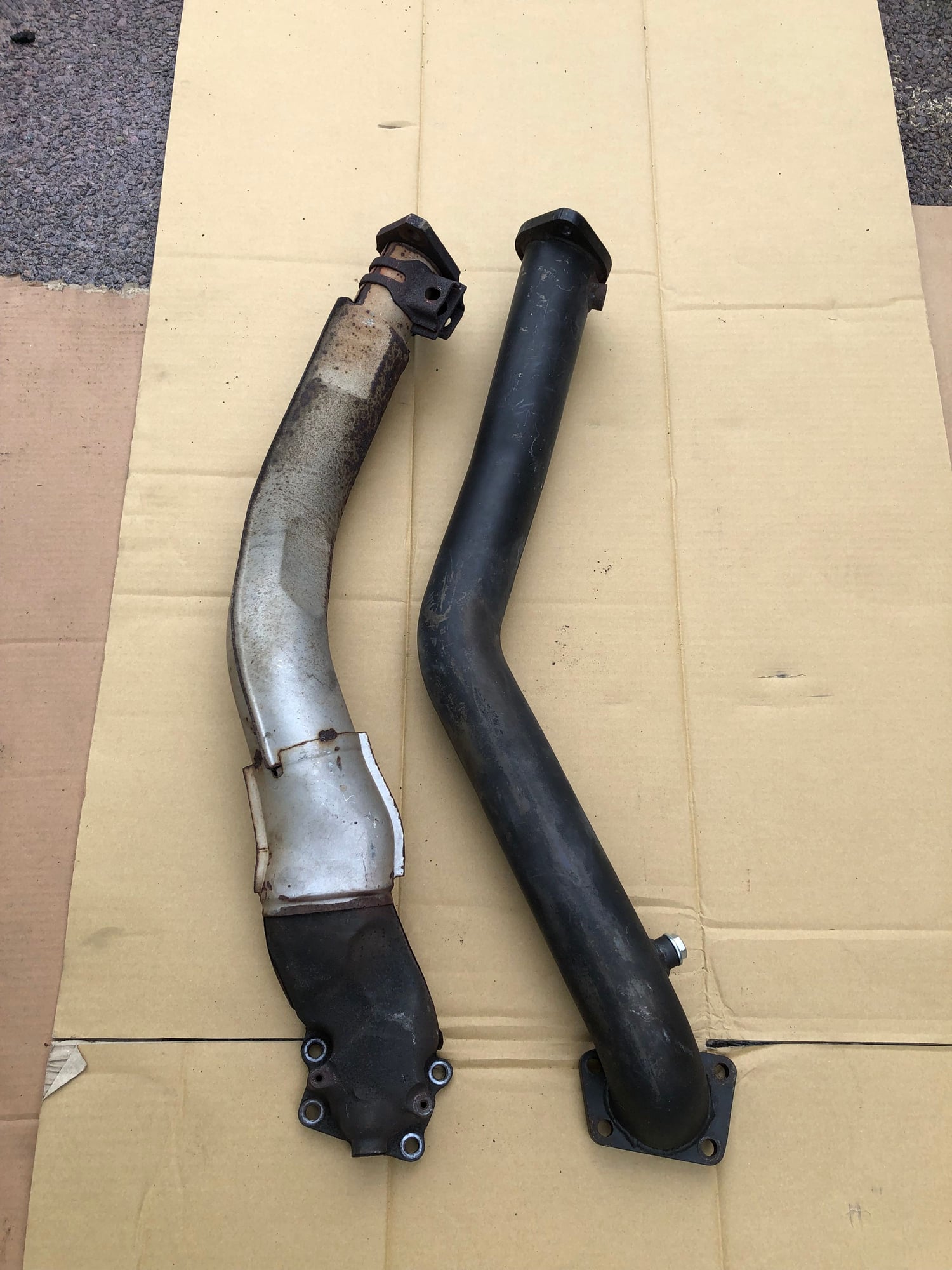 Engine - Exhaust - JDM OEM & Petit Racing Down Pipes - Used - 1992 to 2002 Mazda RX-7 - Seattle, WA 98122, United States