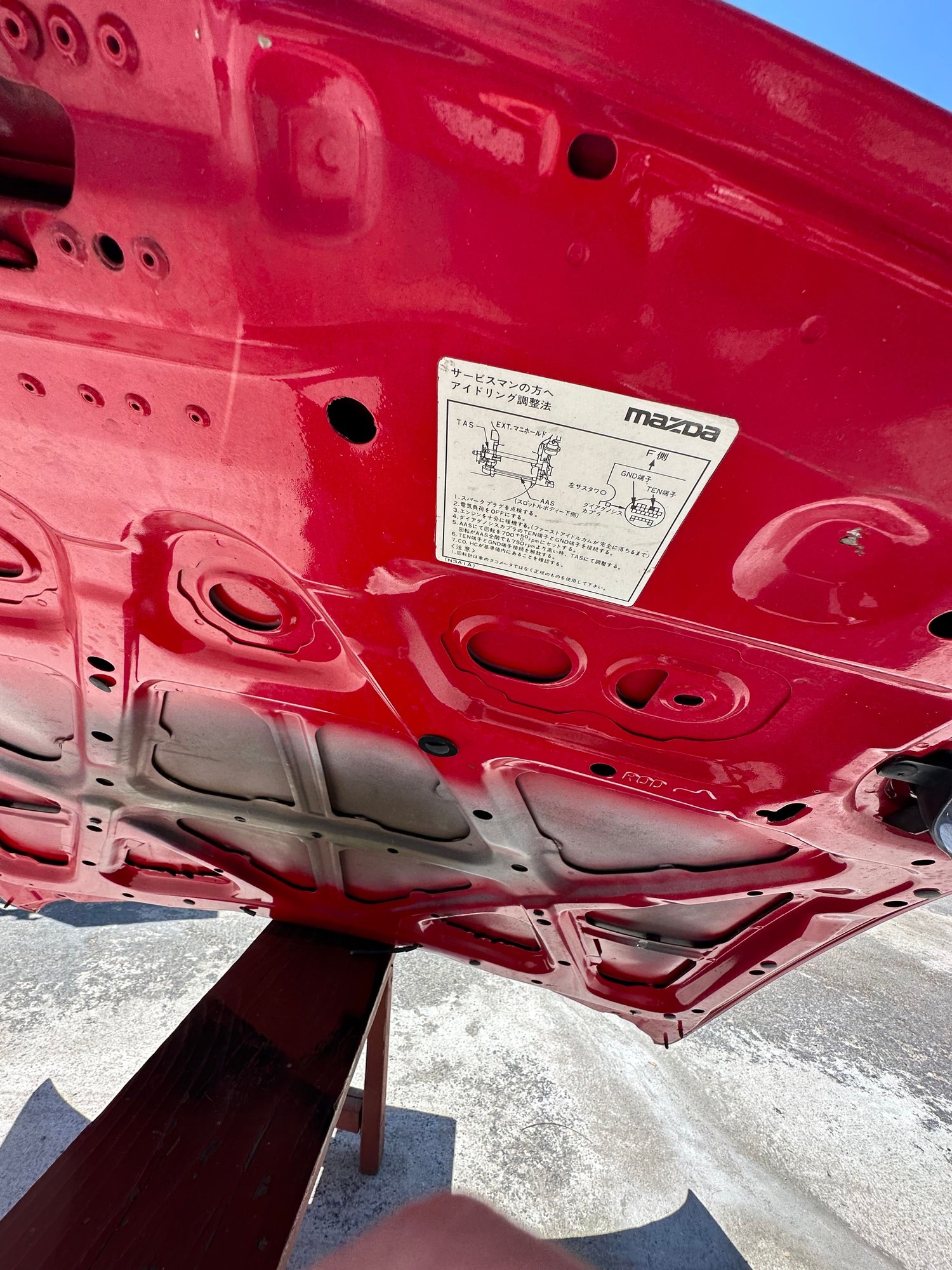 Exterior Body Parts - JDM FD RX-7 Hood - Used - 1992 to 2002 Mazda RX-7 - Los Angeles, CA 91605, United States