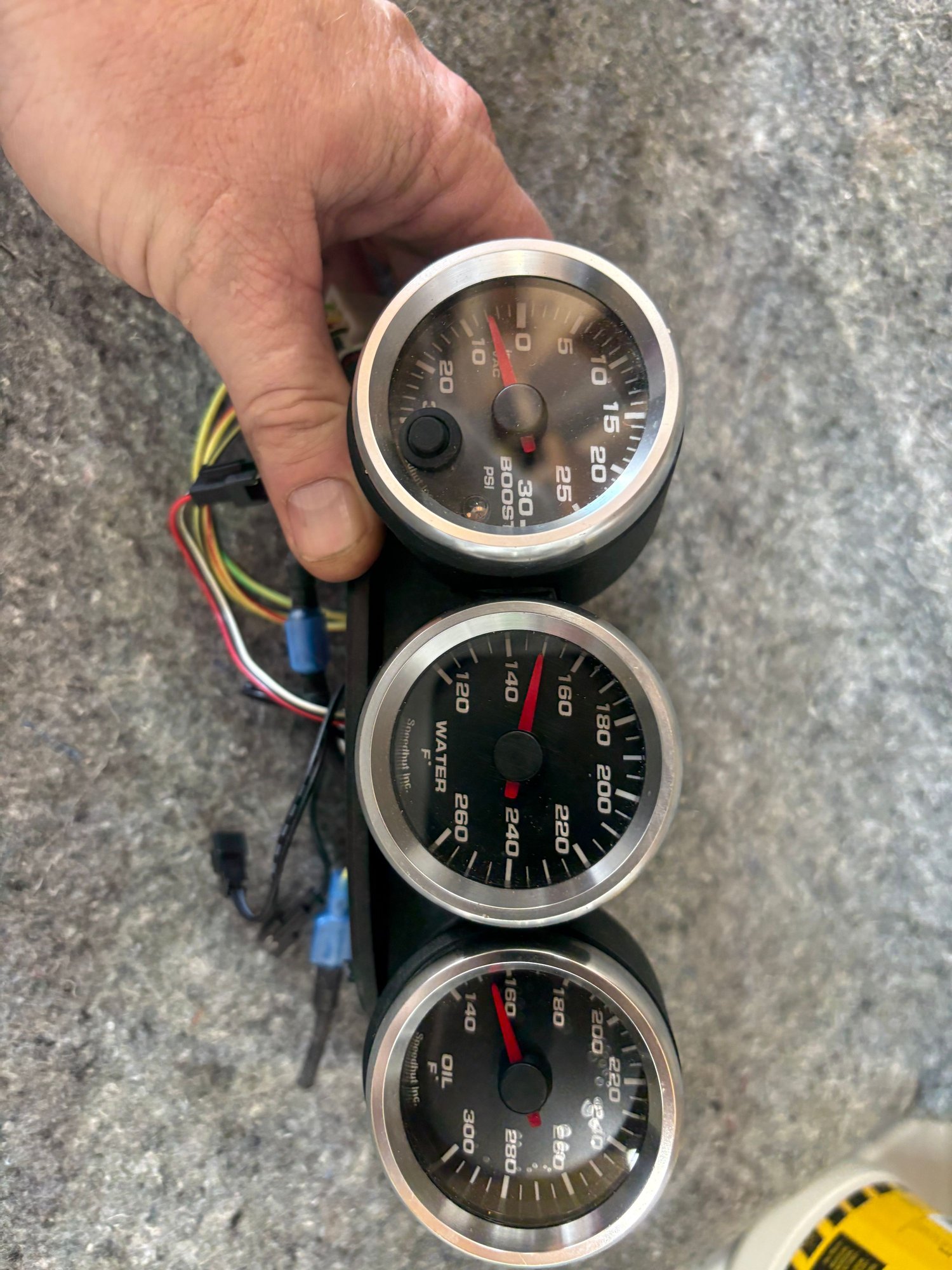 Accessories - Gauge pod with gauges, FD tool set for hatch - Used - 0  All Models - Torrance, CA 90501, United States