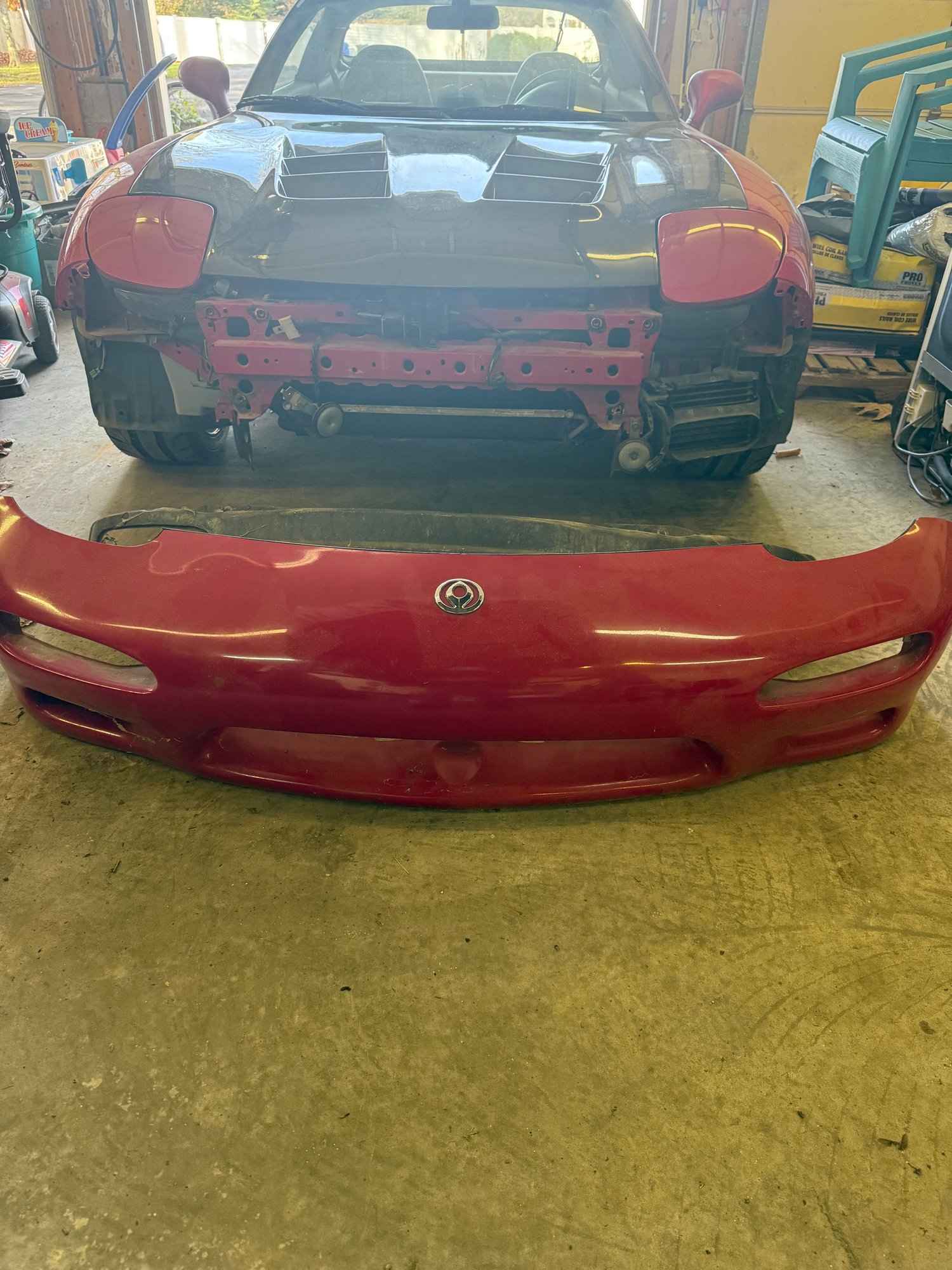 1993 Mazda RX-7 - 1993 RX7 LHD - 58k Original Miles - Clean Title - Used - VIN JM1FD3313P0209697 - 59,000 Miles - 2WD - Manual - Coupe - Red - White Plains, MD 20695, United States