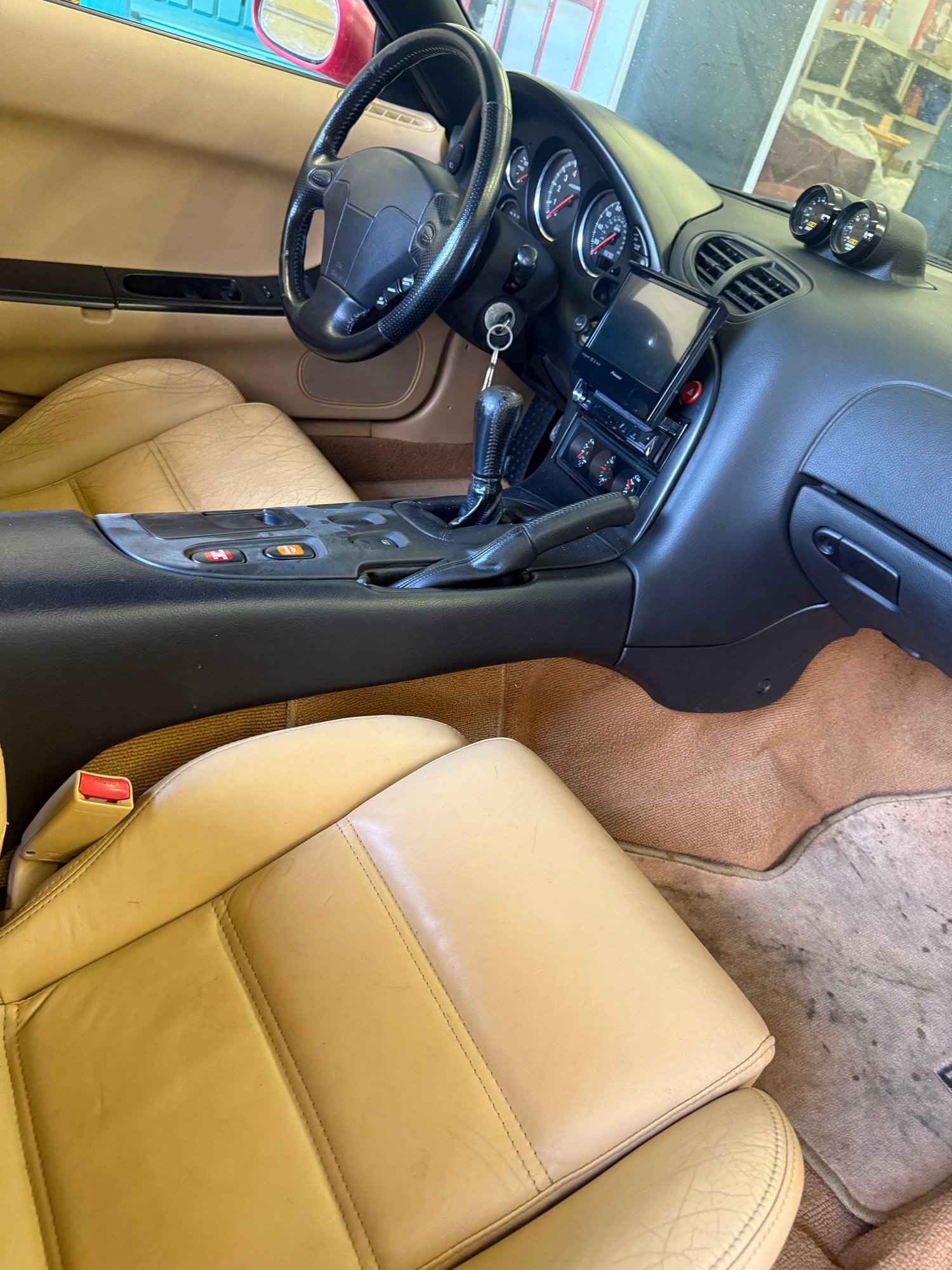 1993 Mazda RX-7 - 1993 RX7 LHD - 58k Original Miles - Clean Title - Used - VIN JM1FD3313P0209697 - 59,000 Miles - 2WD - Manual - Coupe - Red - White Plains, MD 20695, United States