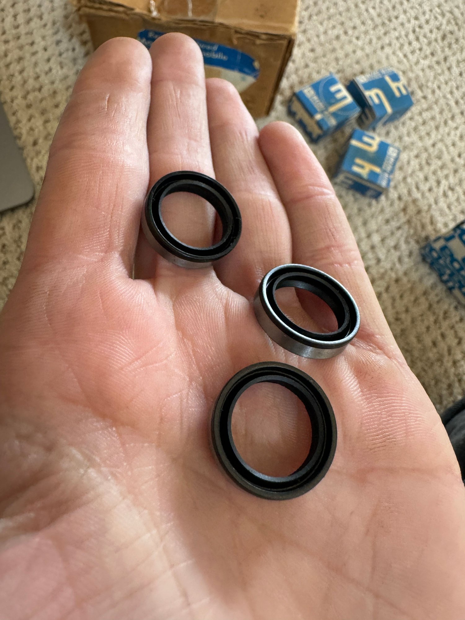 Engine - Internals - NOS E shaft and flywheel oil seal - New - 1960 to 2024 Mazda All Models - Watsonville, CA 95076, United States